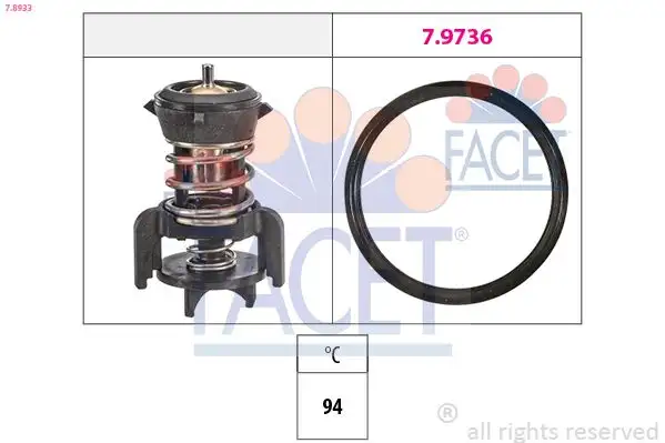 FACET 7.8933 Termostat